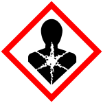Serious health hazard (symbol: health hazard)