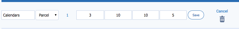 Editable fields