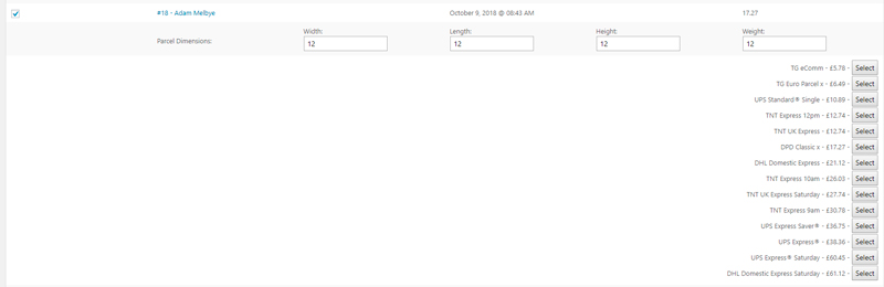 Transglobal Express Magento 2 API
