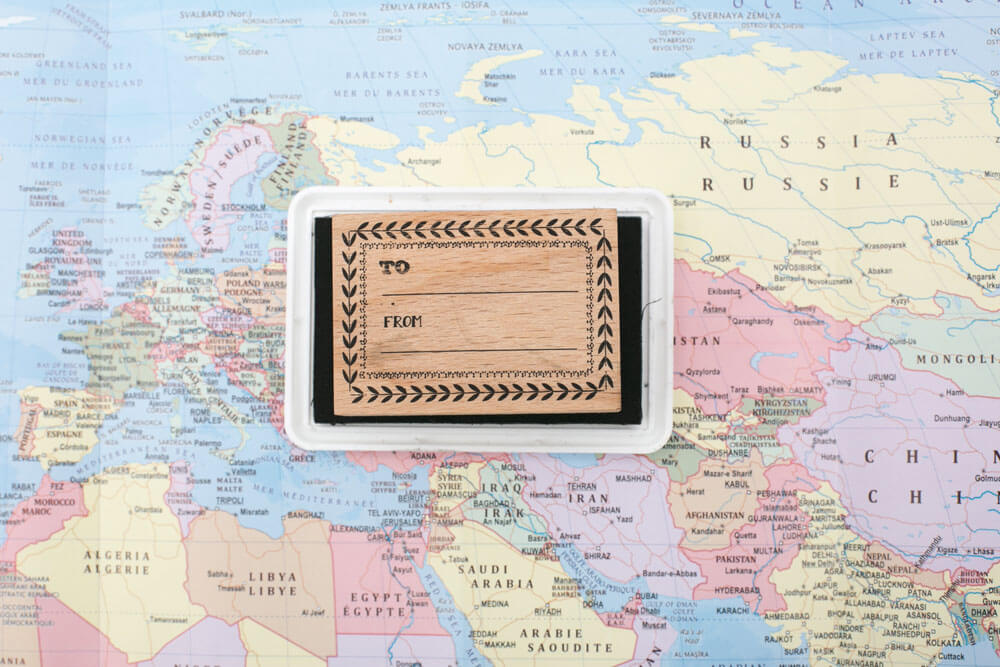 Mobile Briefmarke DHL