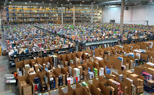 Amazon Logistikzentrum in Dortmund