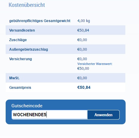 Wie benutze ich einen Gutscheincode?