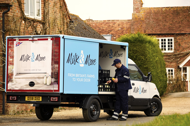 Environmentally friendly milk deliveries